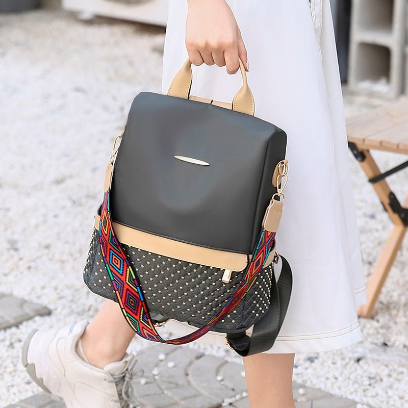Anti-Theft Oxford Cloth Backpack