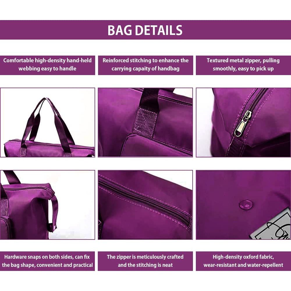 Timeless Handbag in Oxford Cloth