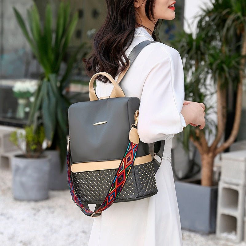 Anti-Theft Oxford Cloth Backpack