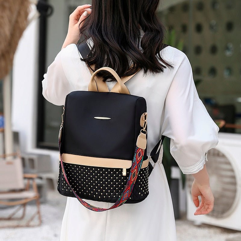 Anti-Theft Oxford Cloth Backpack