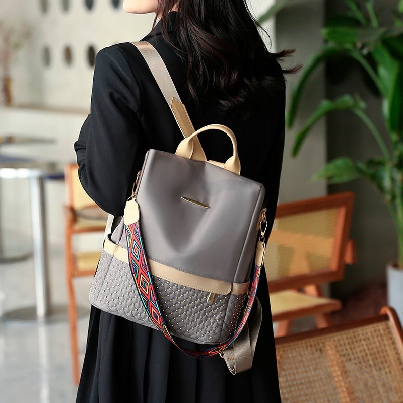 Anti-Theft Oxford Cloth Backpack