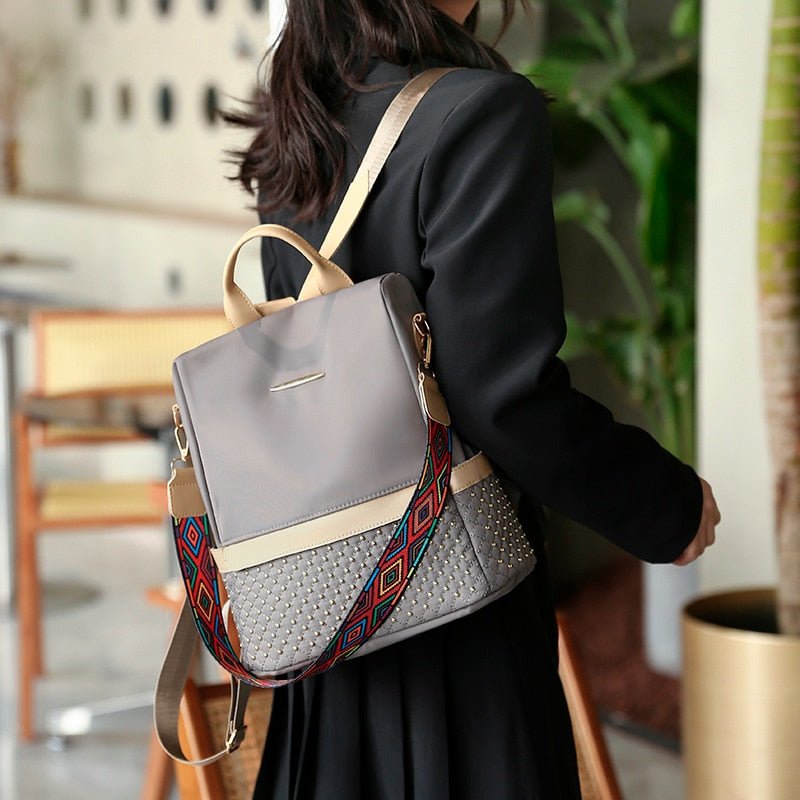 Anti-Theft Oxford Cloth Backpack