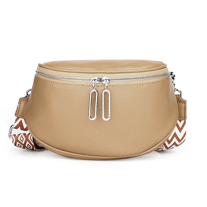 Leather Belt Bag with Mini Detail
