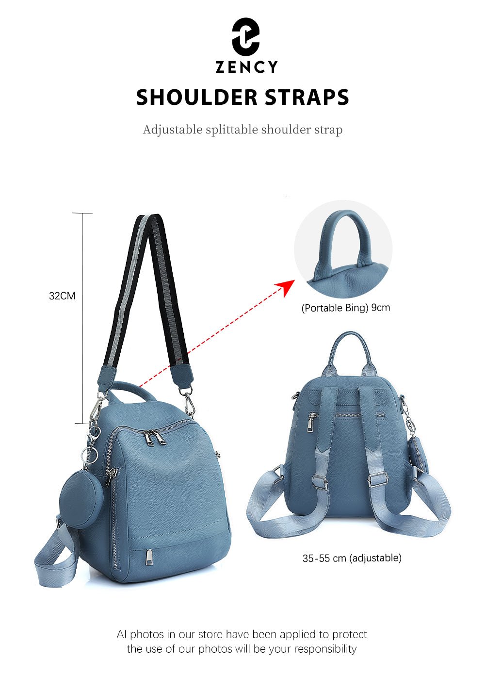 Urban Backpack in Genuine Leather