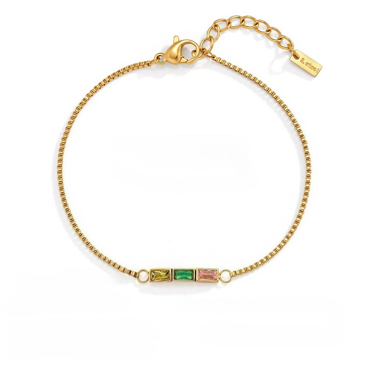 Sculpted Charm Bracelet