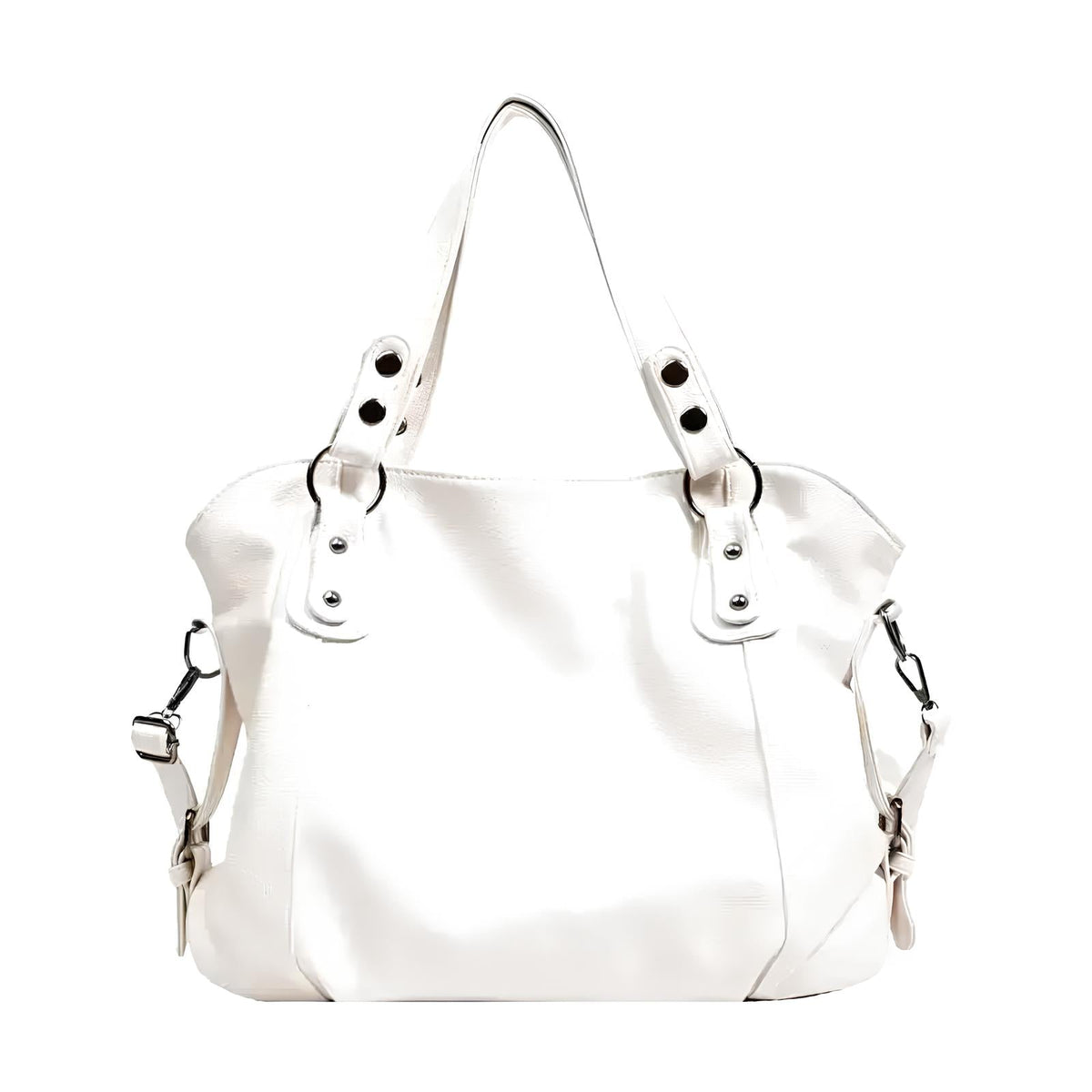 Essential Grained Leather Shoulder Bag