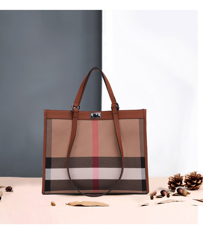 Roomy Genuine Leather Tote Bag