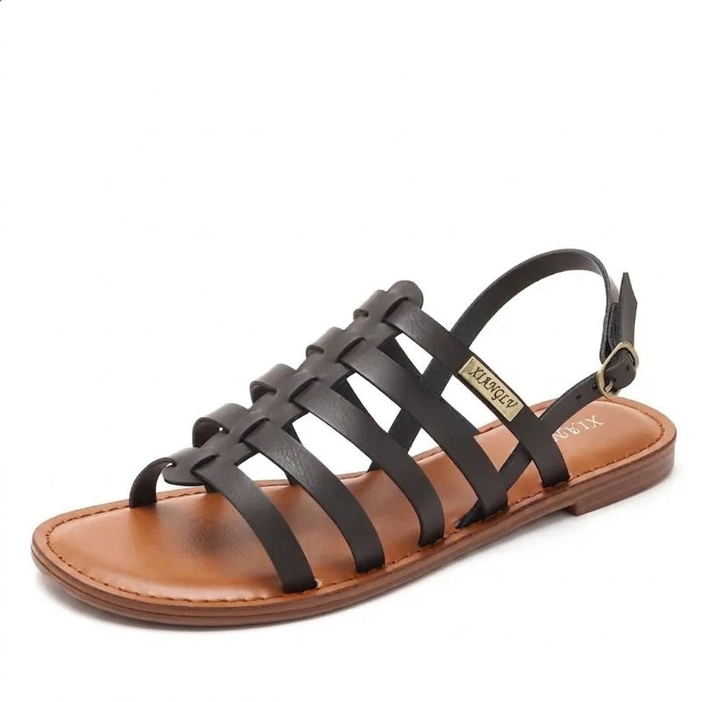 Statement Leather Gladiator Sandals