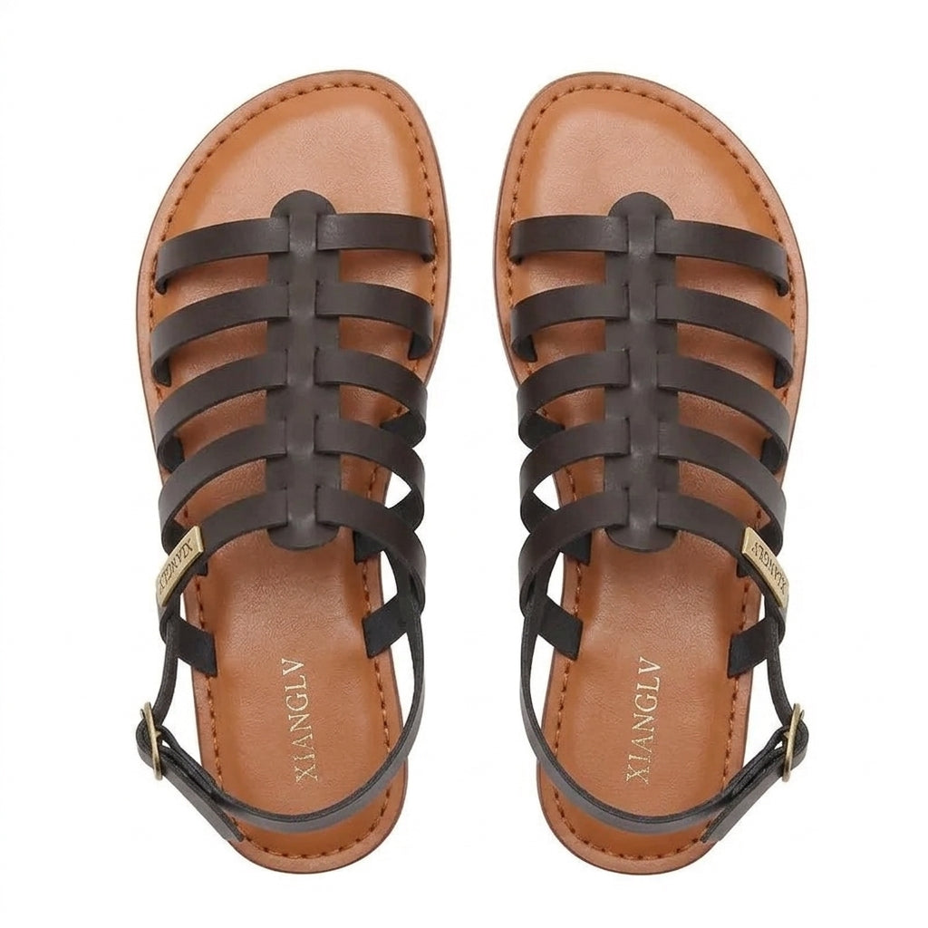 Statement Leather Gladiator Sandals