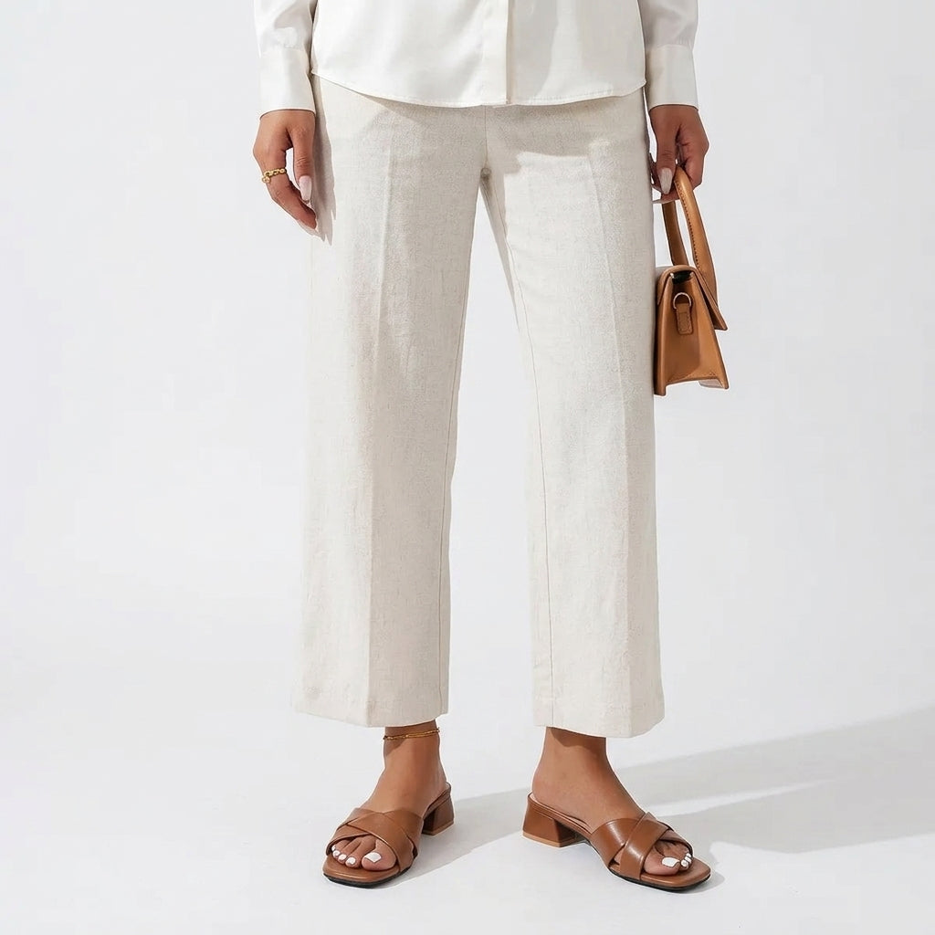 Sleek Fabienne Square-Heel Leather Mules