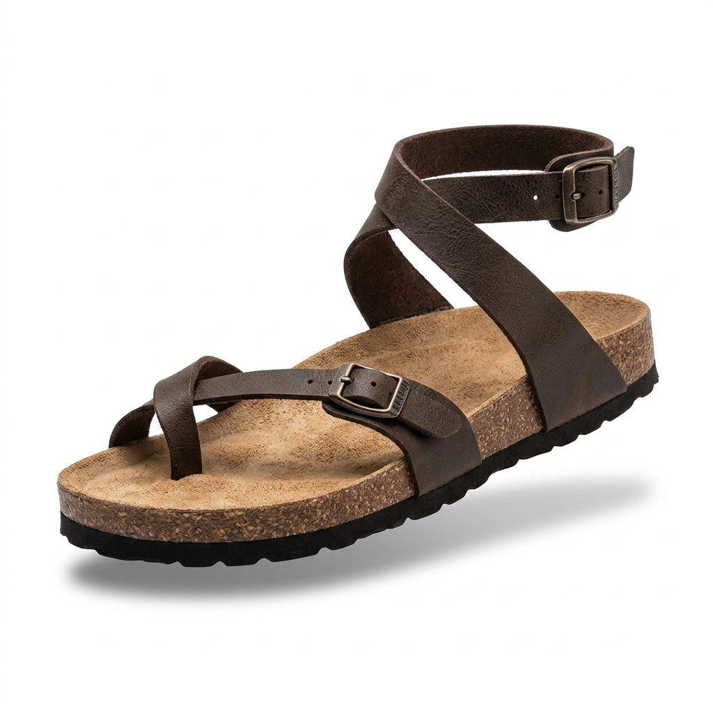 The Everyday Leather Cork-Sole Sandals
