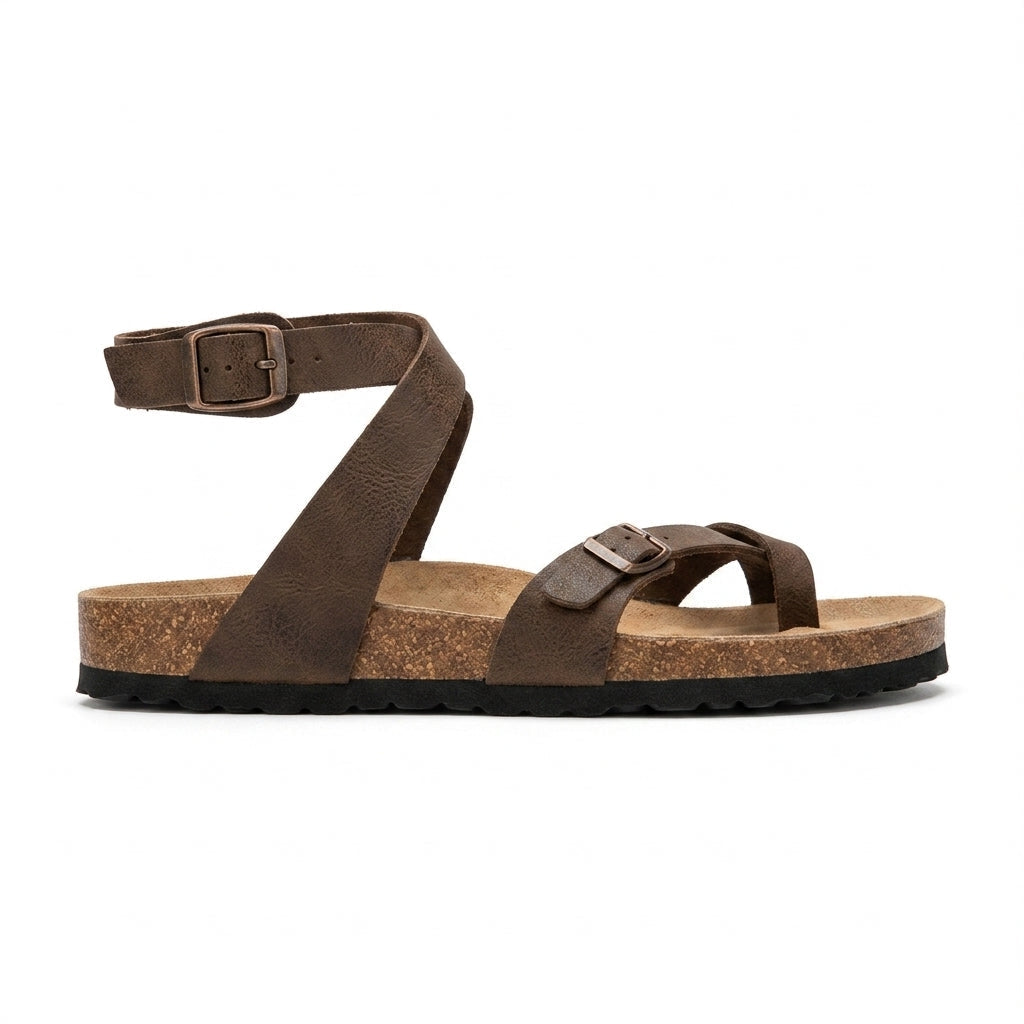 The Everyday Leather Cork-Sole Sandals