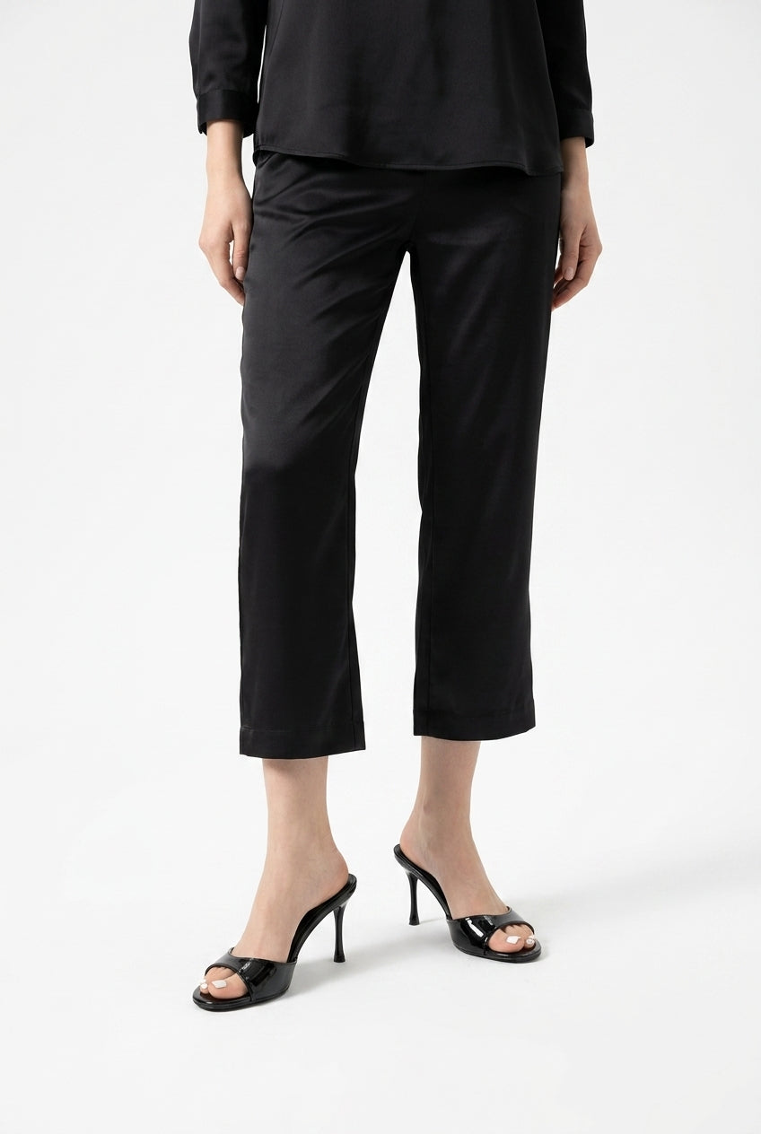 Refined Patent Leather Stiletto Mules