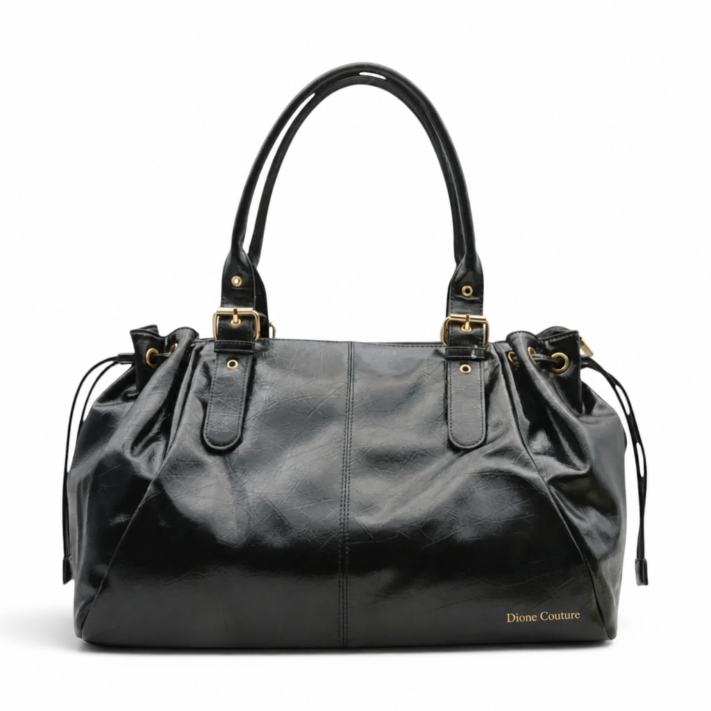 Essential Oversized Leather Shoulder Bag
