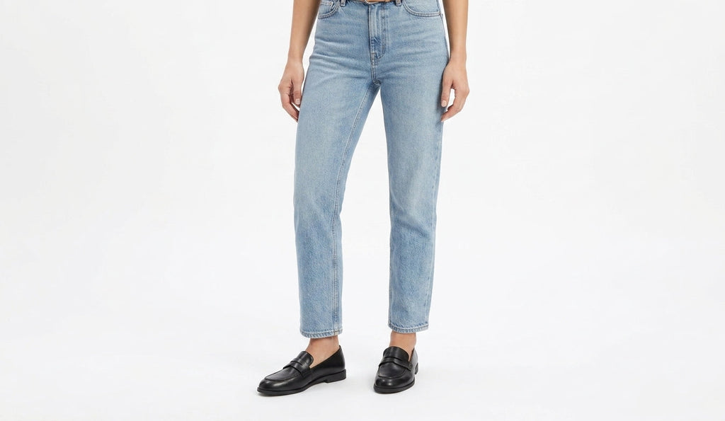 Timeless Vintage Leather Loafers with Heel