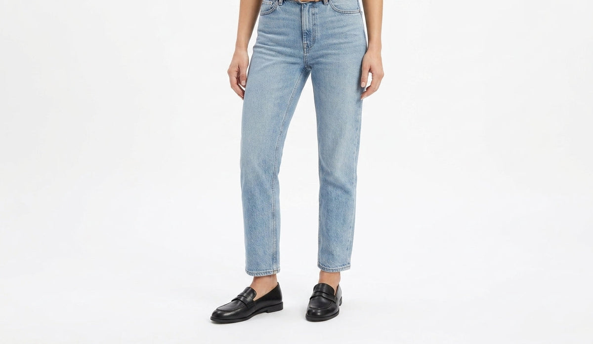 Timeless Vintage Leather Loafers with Heel