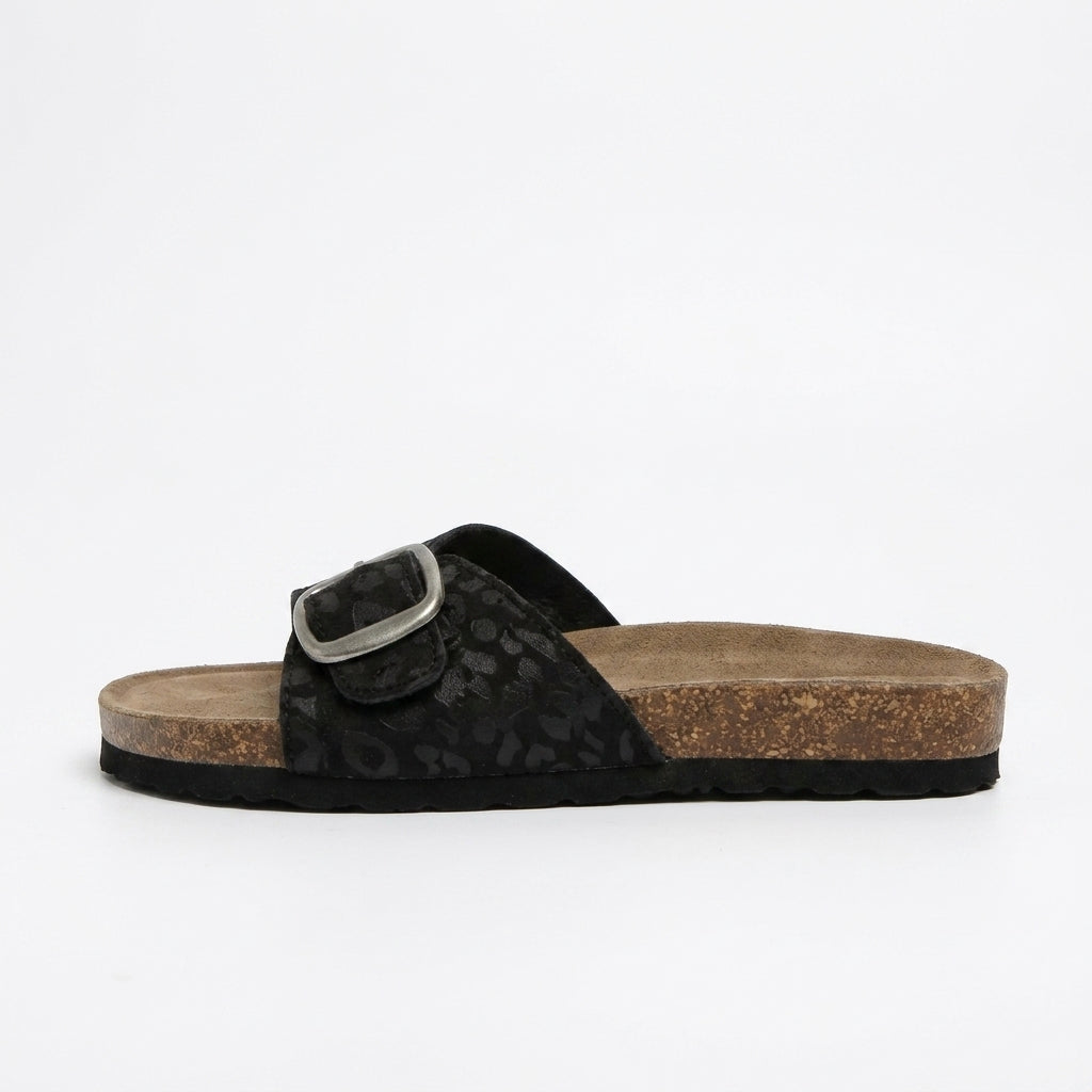 All-Day Leopard-Print Wedge Sandals