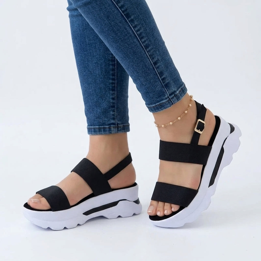 All-Day Thick-Sole Comfort Wedges