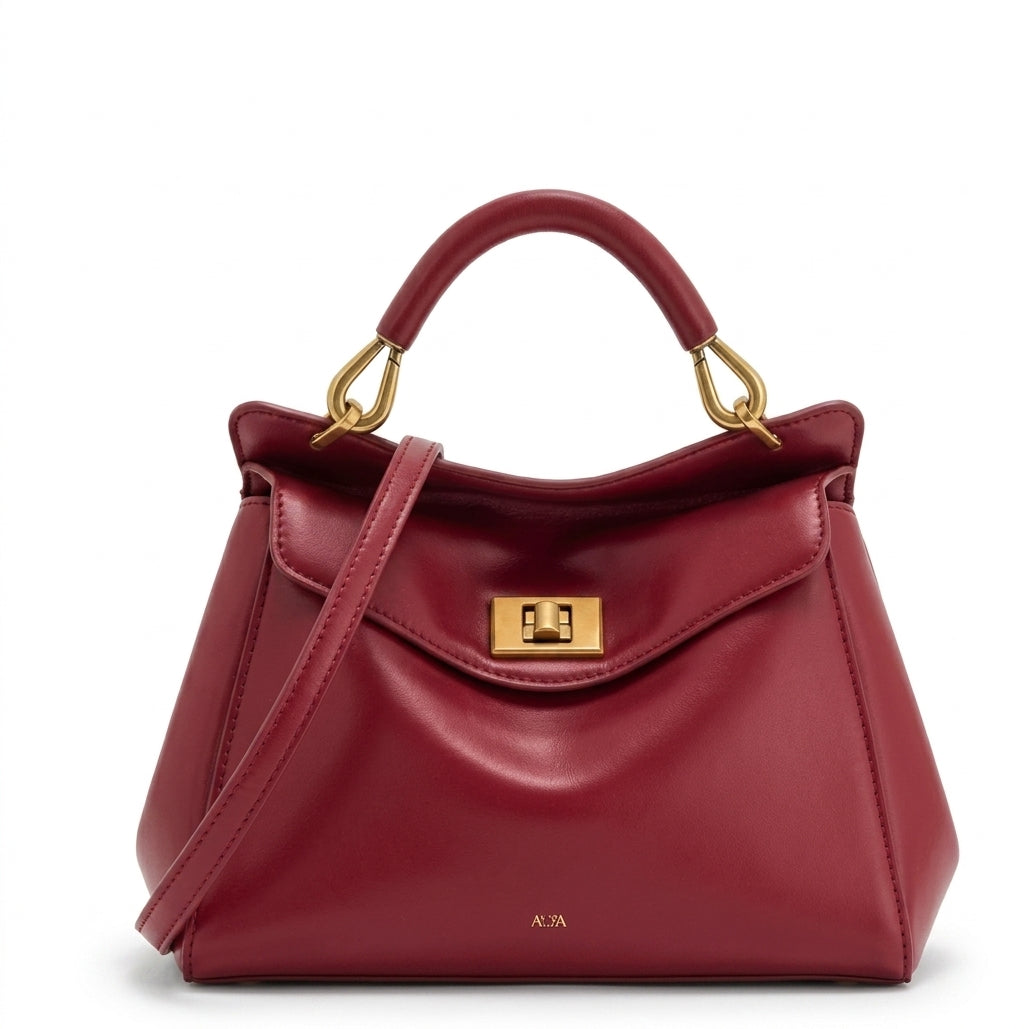 Effortless Oversized Leather Shoulder Bag