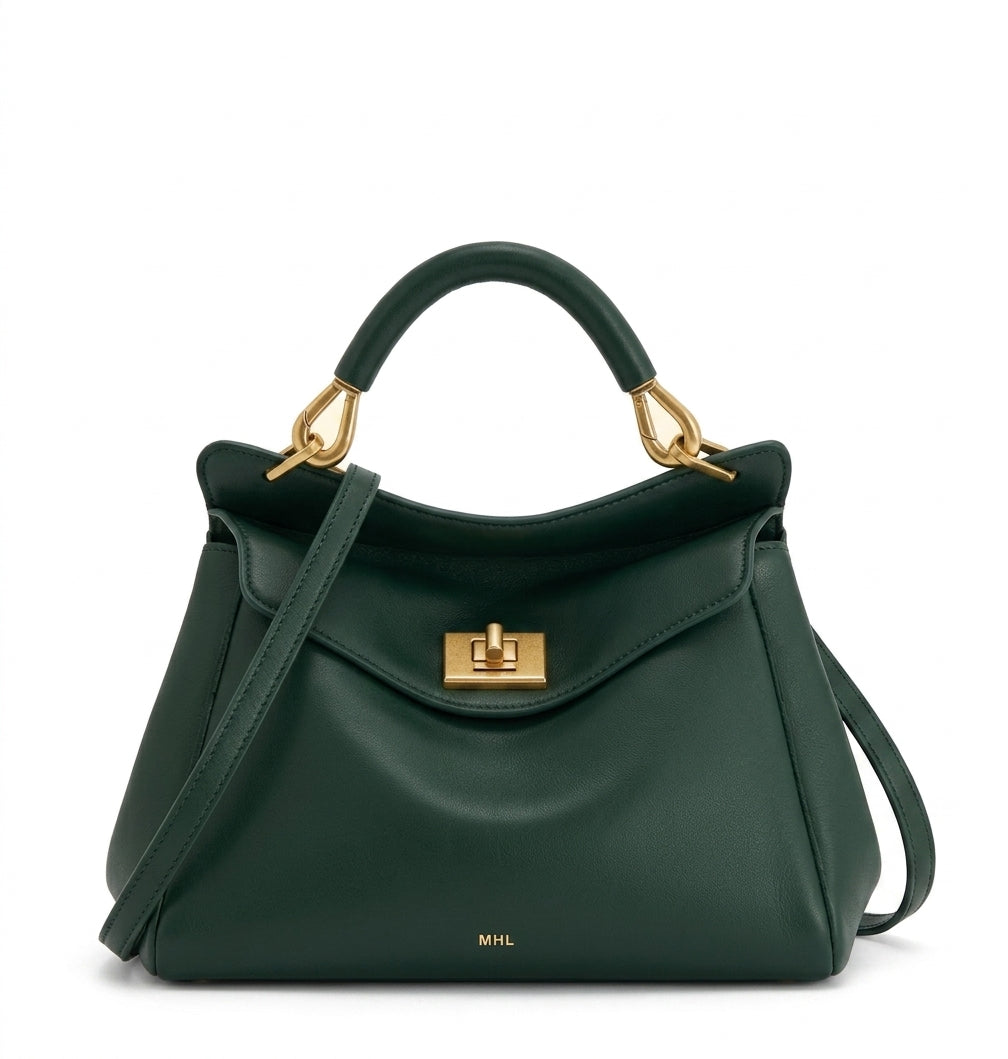 Effortless Oversized Leather Shoulder Bag