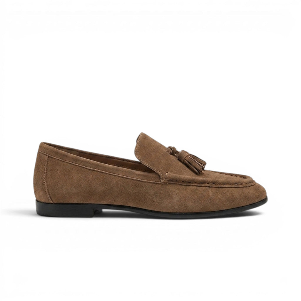Classic Italian-Style Suede Loafers