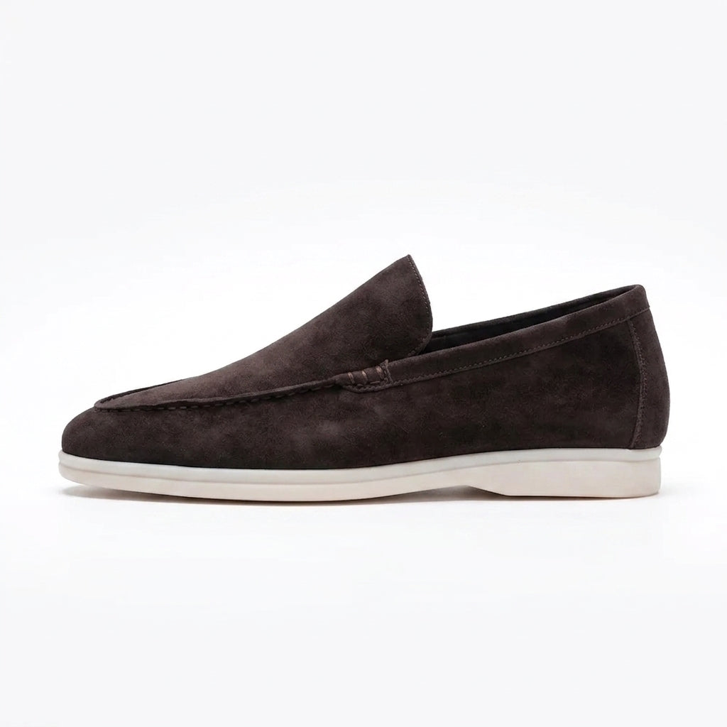 Effortless Belinda Casual Suede Loafers with Flexible Sole