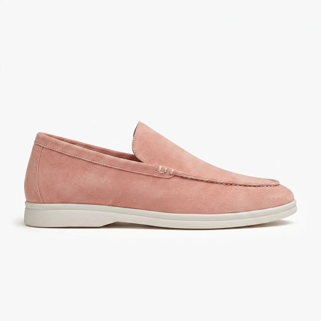 Effortless Belinda Casual Suede Loafers with Flexible Sole