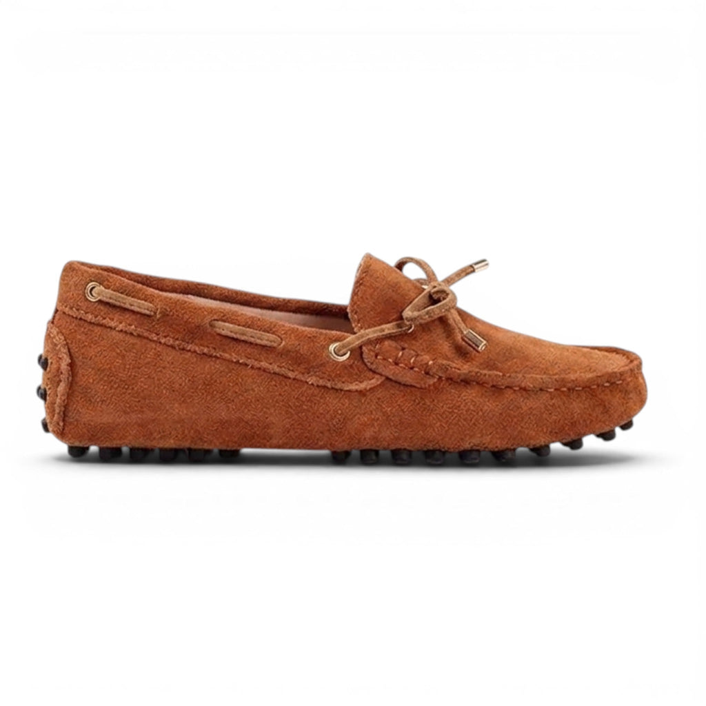 Weekend Lightweight Flat Suede Loafers