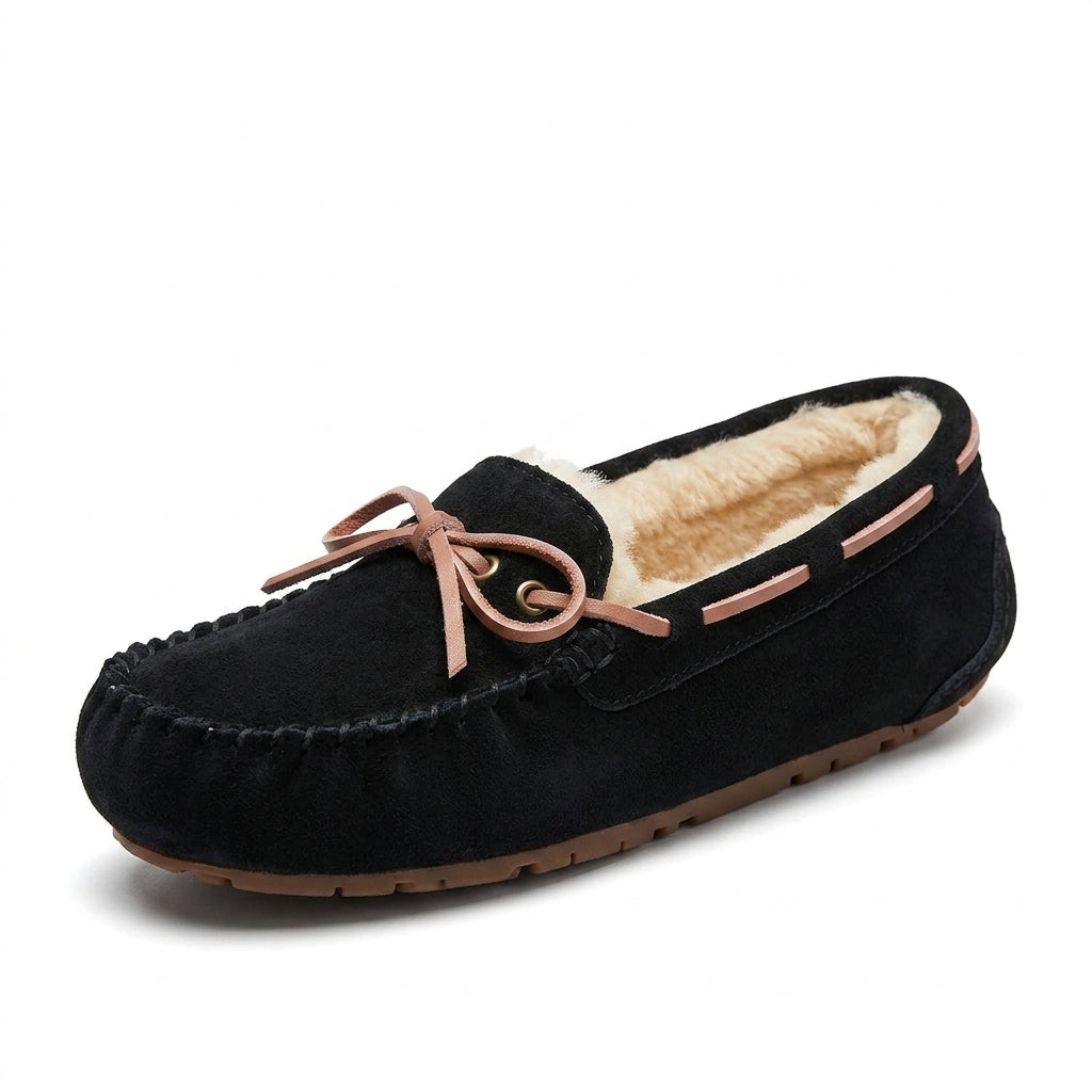 All-Day Fleece-Lined Suede Loafers