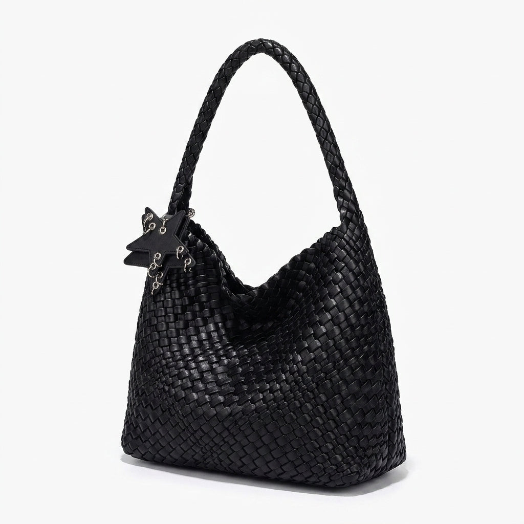 The Weekend Juniper Woven Tote