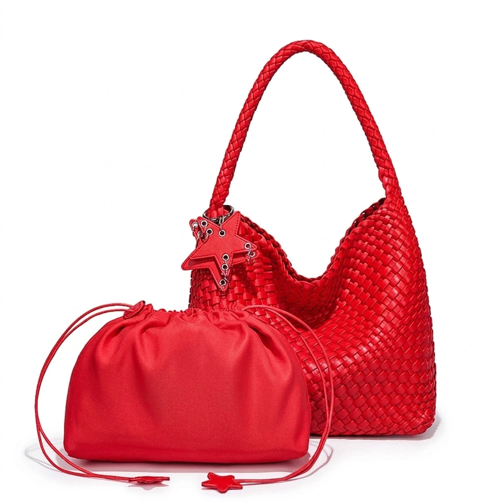 The Weekend Juniper Woven Tote