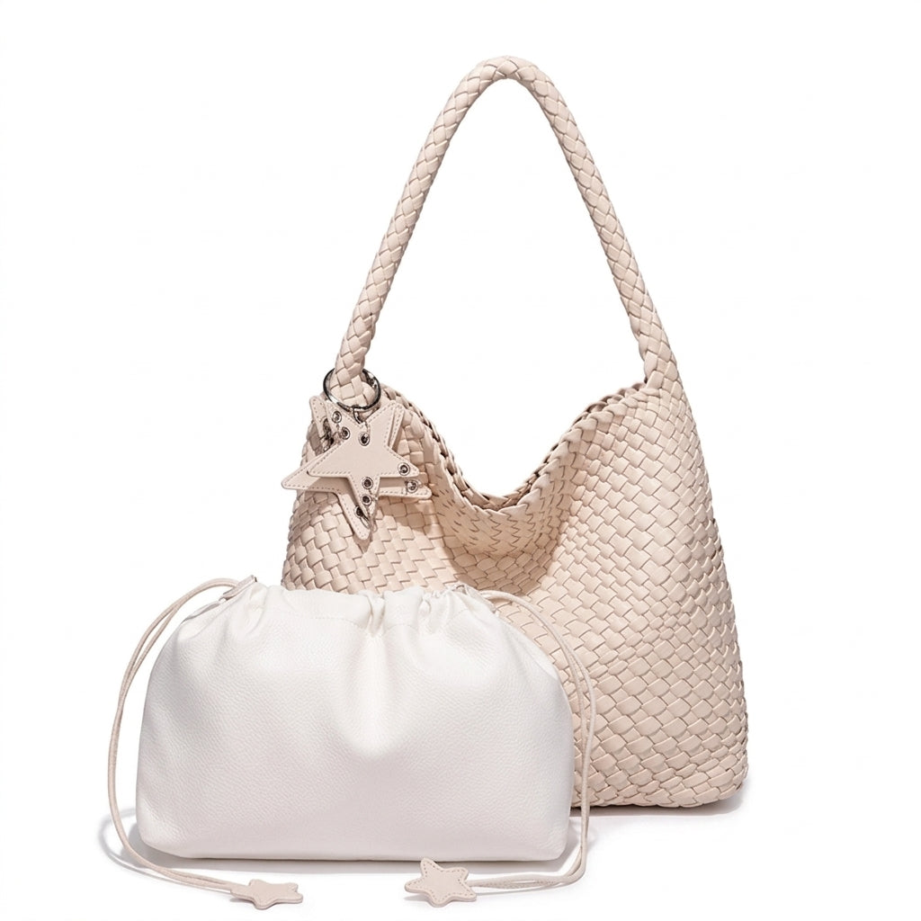 The Weekend Juniper Woven Tote