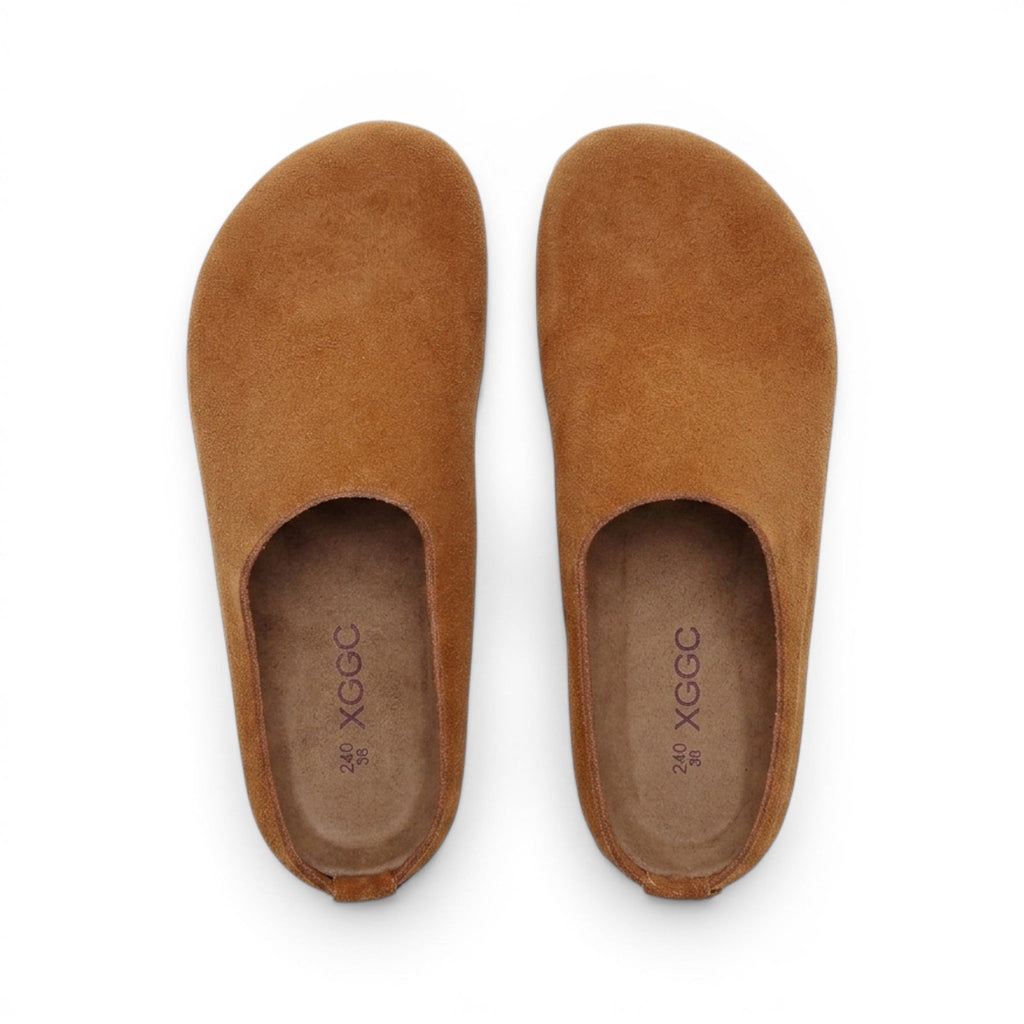 The Everyday Suede Cork-Sole Mules