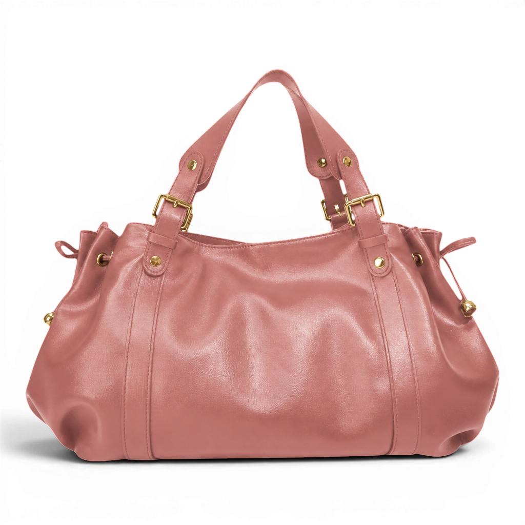 The Everyday Wide Leather Shoulder Bag