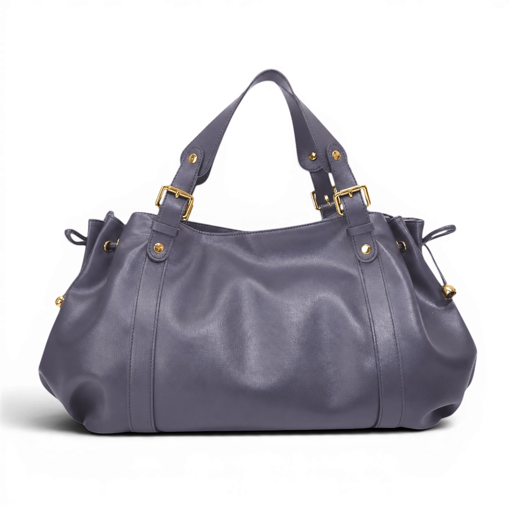 The Everyday Wide Leather Shoulder Bag
