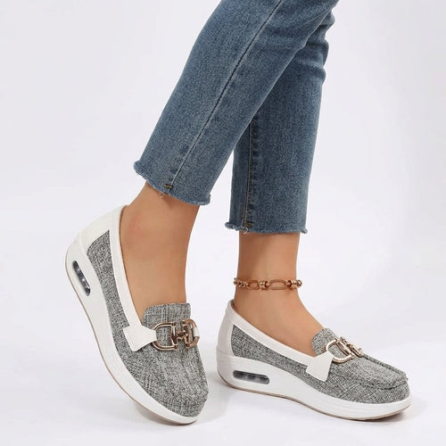 All-Day Air-Sole Wedge Loafers