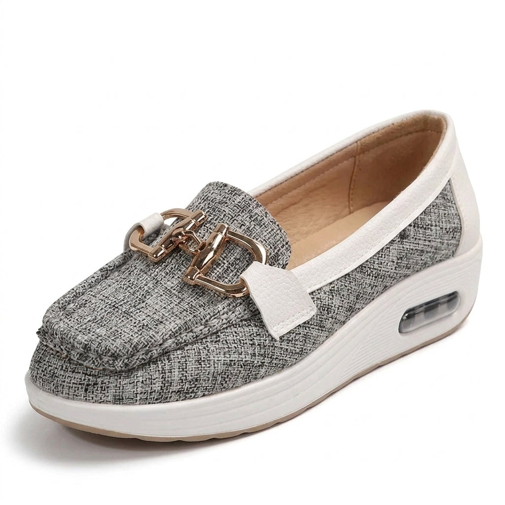 All-Day Air-Sole Wedge Loafers