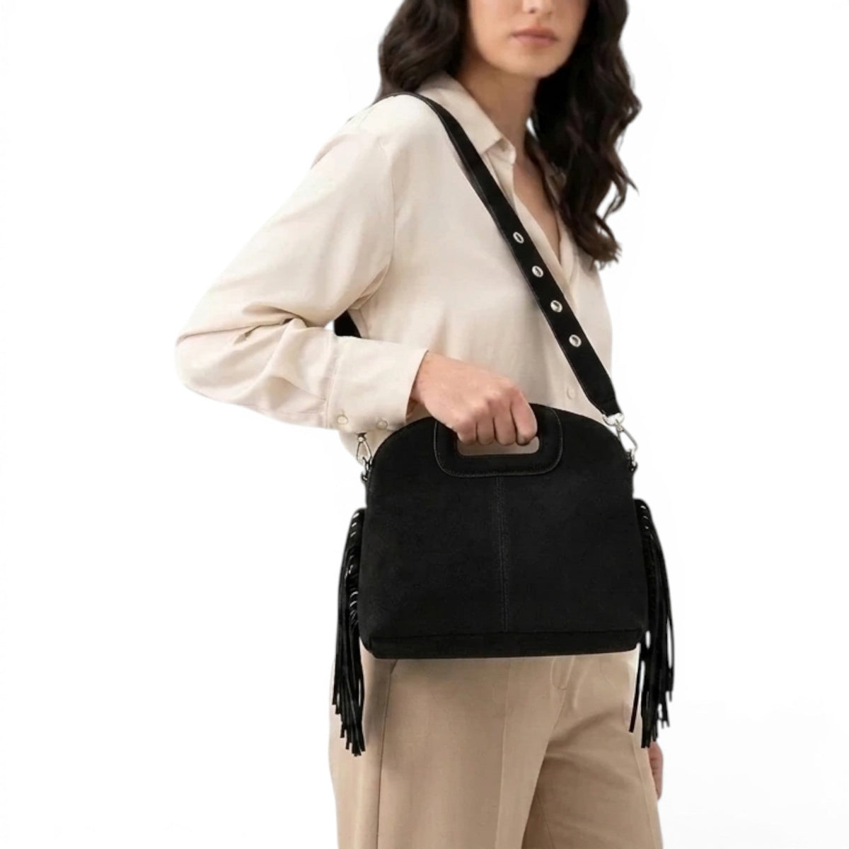 Getaway Amara Fringed Bohemian Shoulder Bag