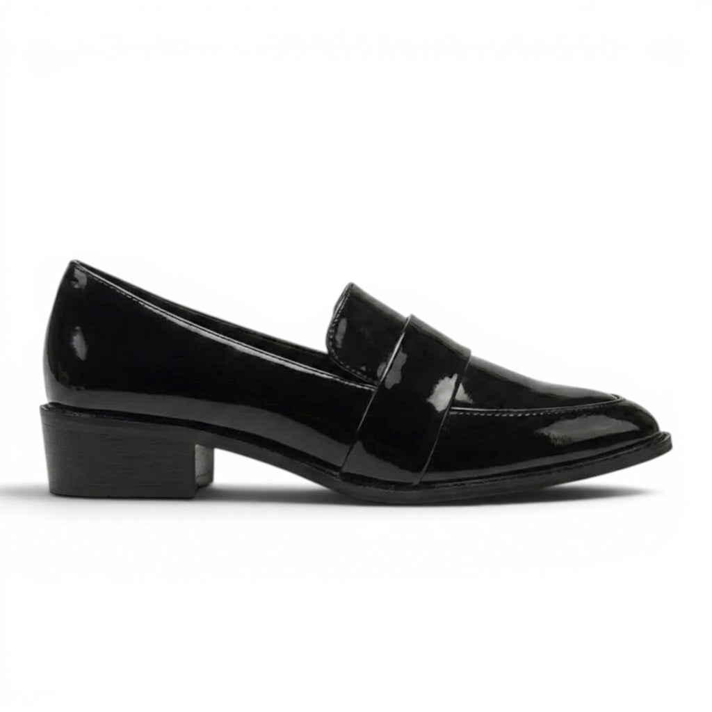 Classic Roswitha British-Inspired Patent Loafers