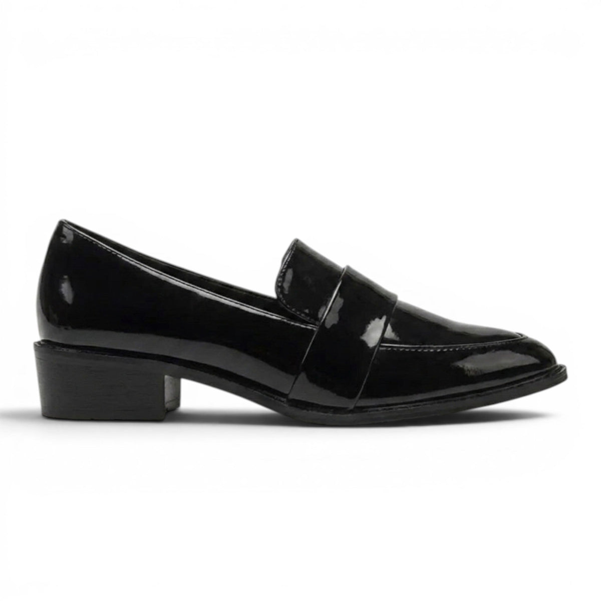 Classic Roswitha British-Inspired Patent Loafers