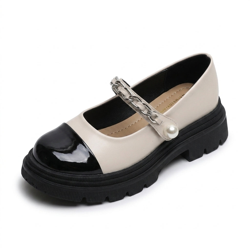 Classic Patent Mary Jane Loafers