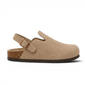 Effortless Suede Mules with Adjustable Strap