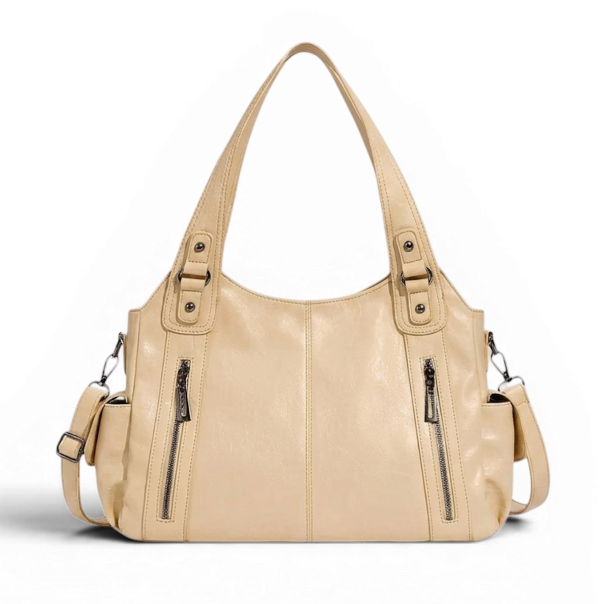 The Everyday Zip-Top Shoulder Bag