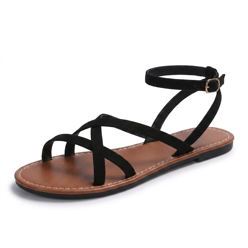Essential Thin-Strap Flat Sandals