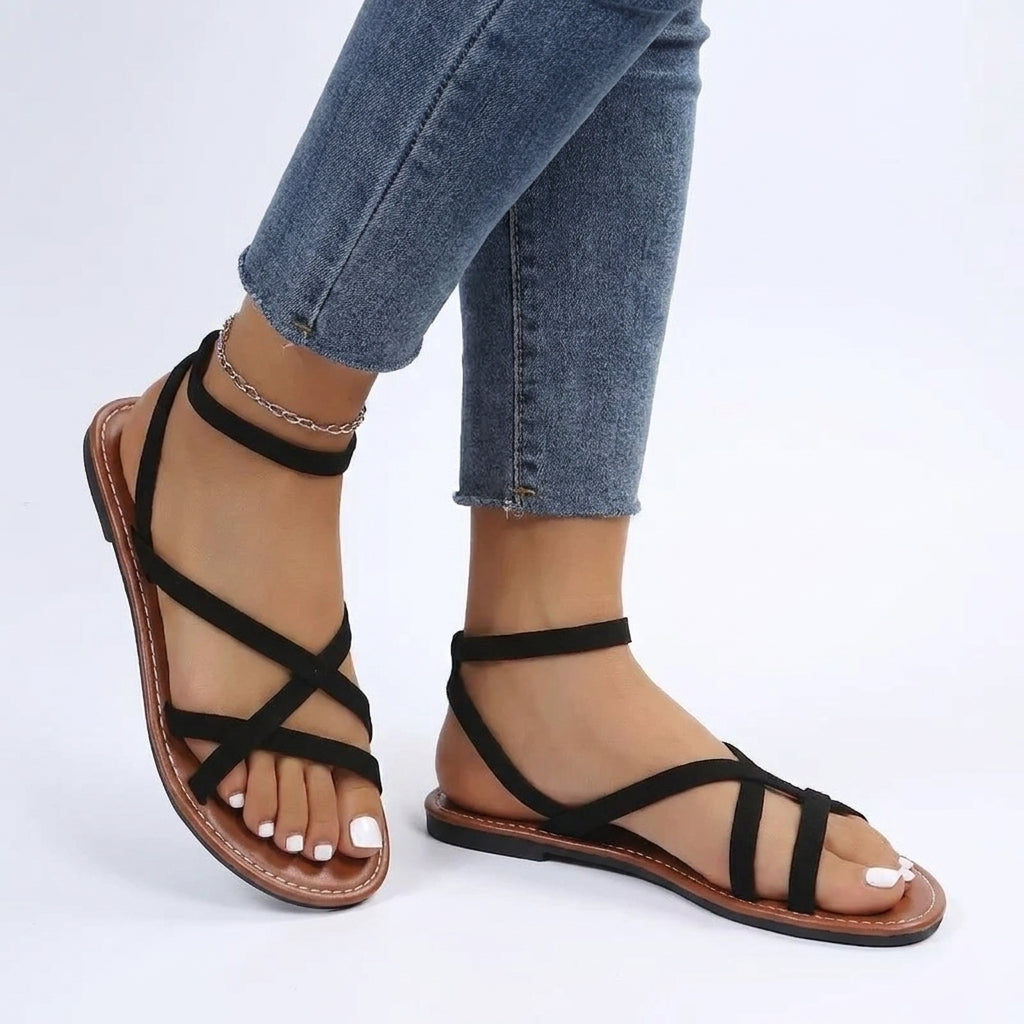 Essential Thin-Strap Flat Sandals