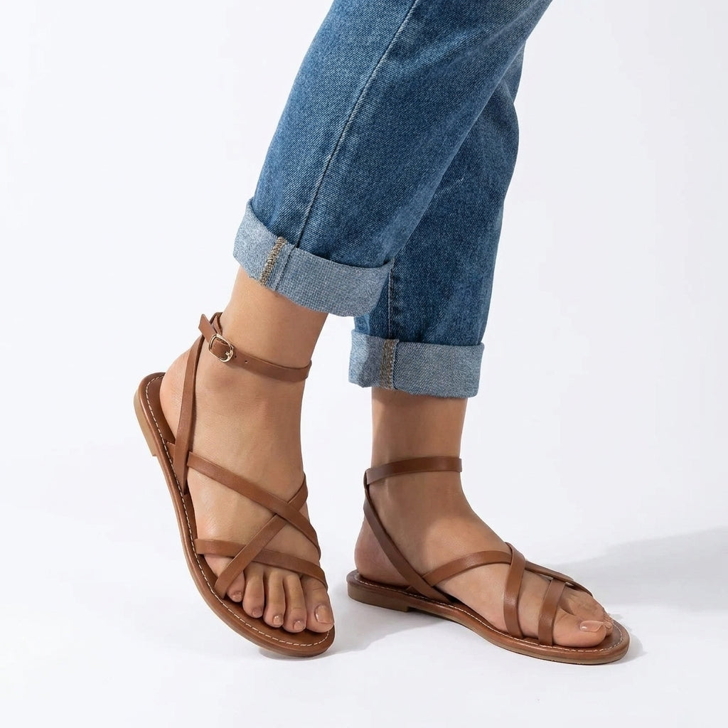 Essential Thin-Strap Flat Sandals