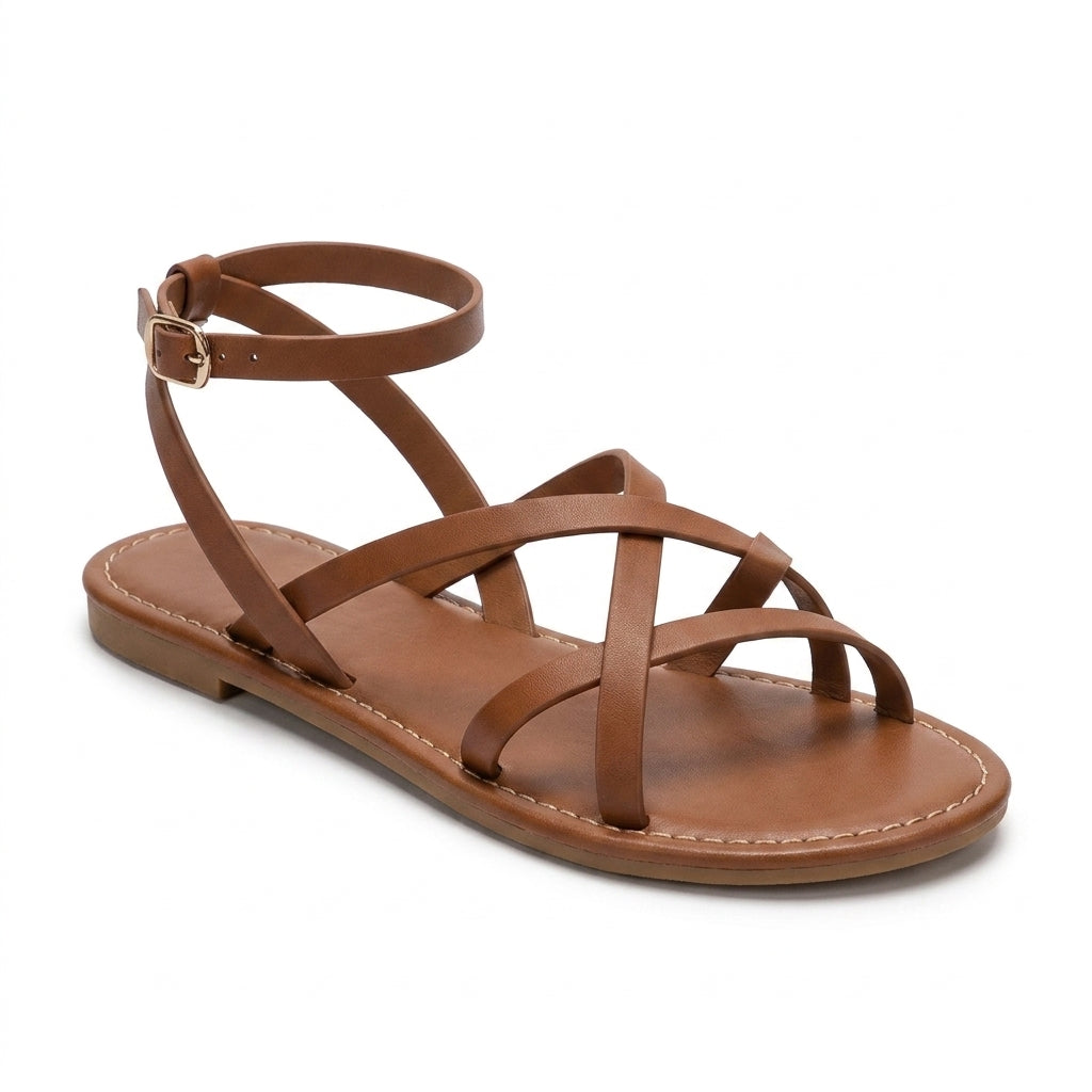 Essential Thin-Strap Flat Sandals
