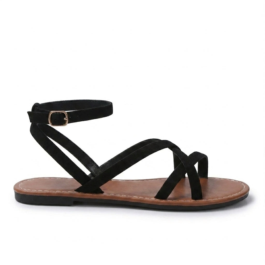 Essential Thin-Strap Flat Sandals