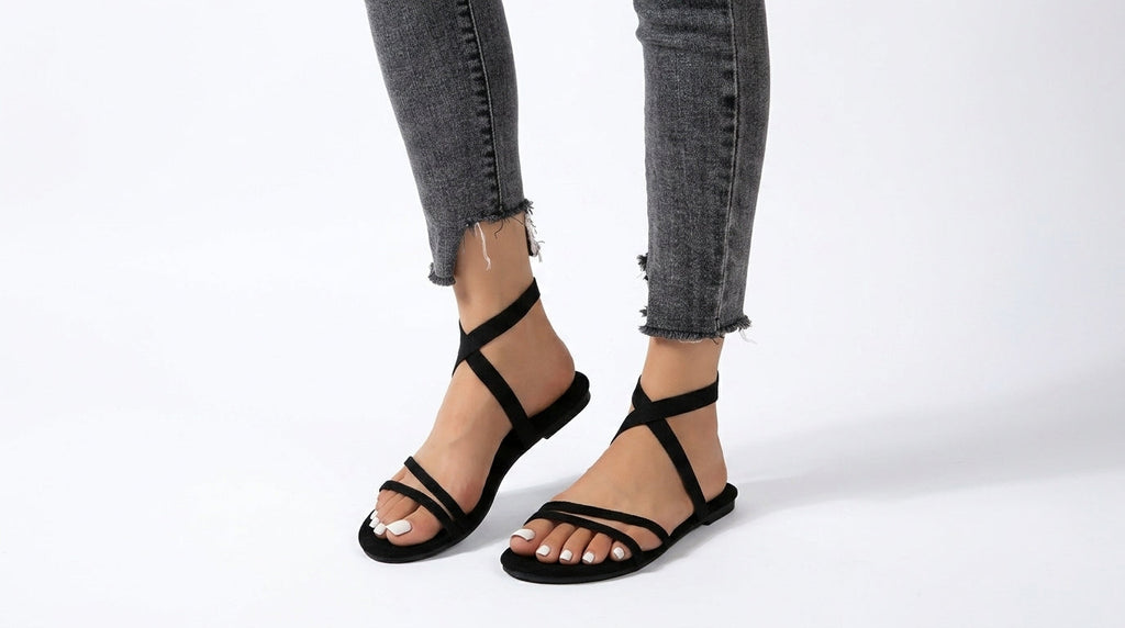Essential Fine-Strap Flat Sandals