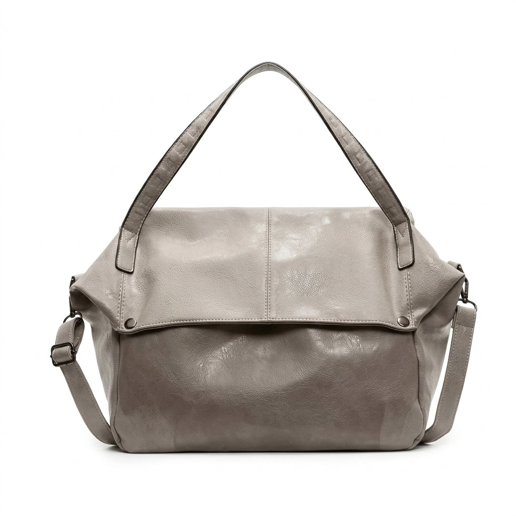 Bold Glossy Shoulder Bag